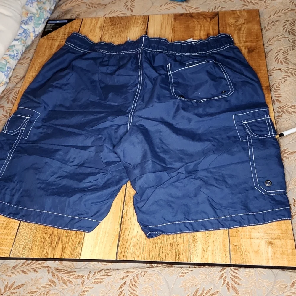 Merona men's swim shorts size L - Picture 6 of 6